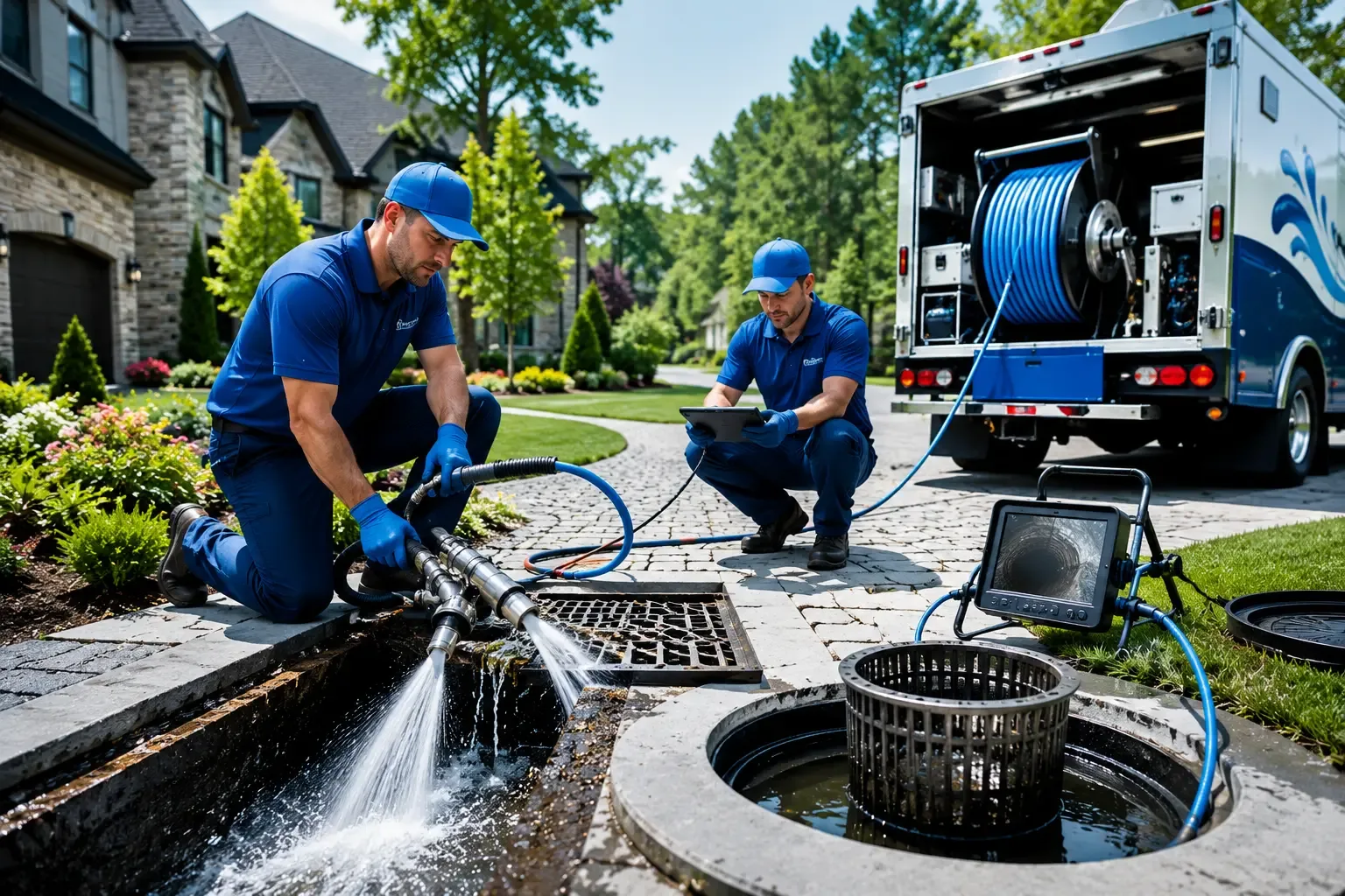 Local outdoor drain cleaning professionals in Lawrence Township, NJ